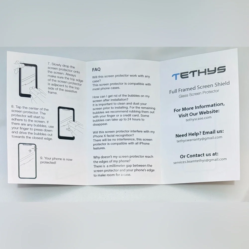 6.1” Tempered Glass Screen Protector